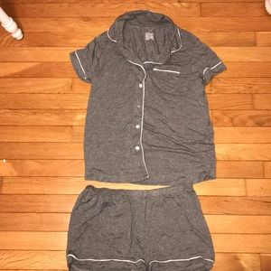 Gray pajama set!!